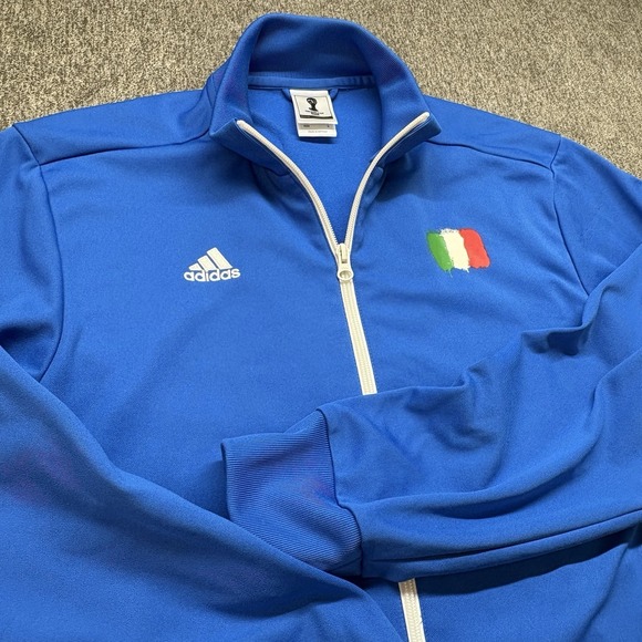 adidas Other - Adidas 2014 FIFA World Cup Italy Track Jacket Mens Medium Soccer Football Italia